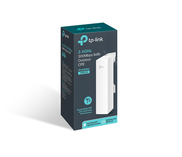 TP-LINK Punkt dostepowy 2.4GHz 300Mbps 9dBi Outdoor CPE - 216863 - zdjęcie 4